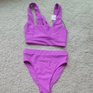 Saltwater Collective Bikini Womens Medium In Color Orchid